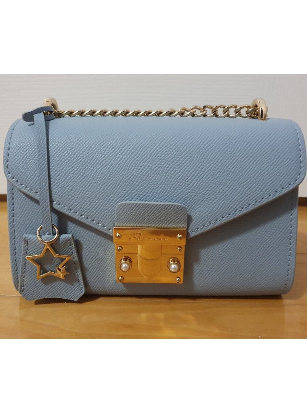 Paprika Blue Treasure Box Bag